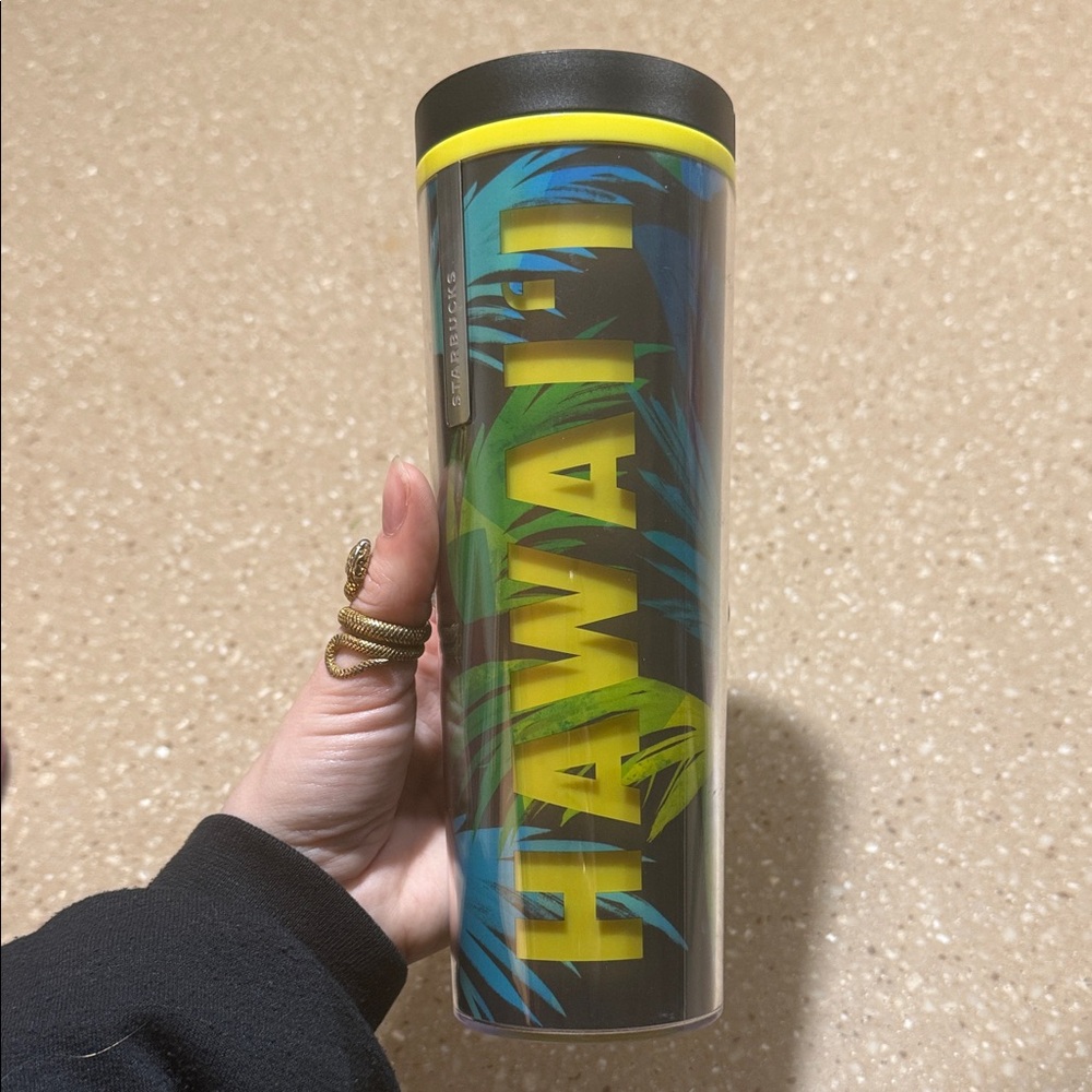 Starbucks Hawaii Tumbler with Tropical Colors